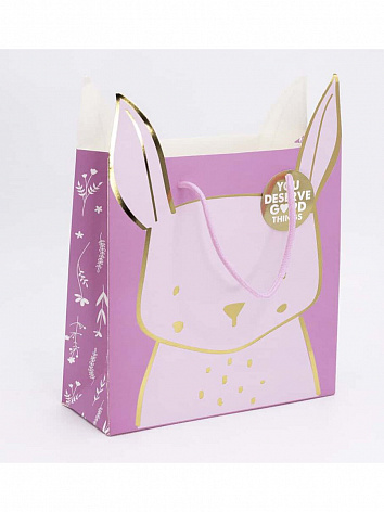 Подарочный пакет "Rabbit" (24*21*8)
