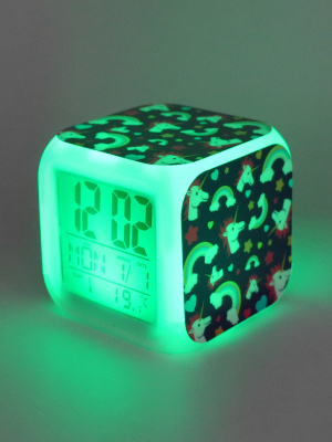 Часы-будильник Единорог с подсветкой №11