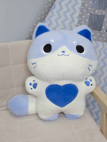 Мягка игрушка Кот голубой 40 см.