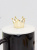 Кружка с крышкой и ложкой Crown черная 370мл