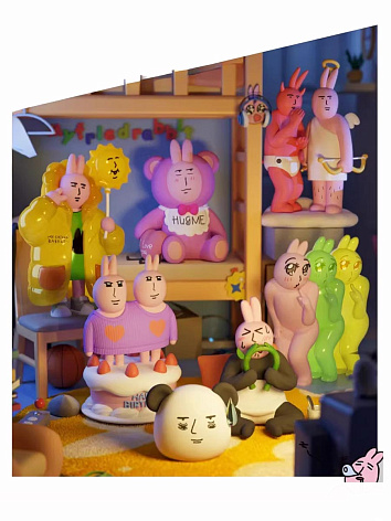 Фигурка Мой друг Кролик Прекрасное настроение в сюрприз-боксе 12см, 1шт.