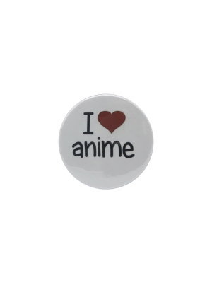 Значок Сердечко I love anime