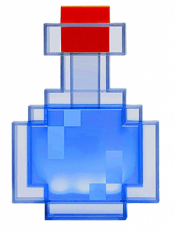 Светильник ночник Minecraft Color Changing Potion Bottle