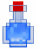 Светильник ночник Minecraft Color Changing Potion Bottle