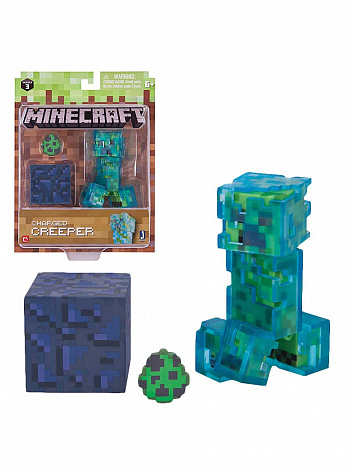 Фигурка Minecraft Charged Creeper 8см