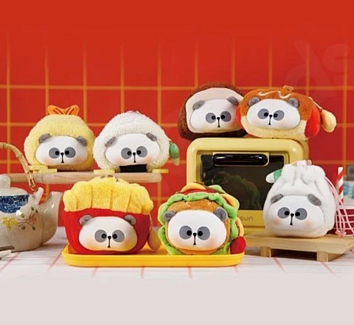 Мягкий футляр-подвес Мистер Па MR.PA «Что сегодня съесть?» What To Eat Today в сюрприз-боксе, 1 шт.