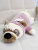 Мягкая игрушка Собака Мопс в розовой кигуруми 29 см.
