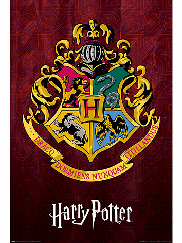 Постер Harry Potter (Hogwarts School Crest)