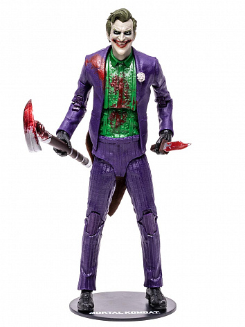 Фигурка Мортал Комбат Джокер в крови Mortal Kombat The Joker Bloody 18см