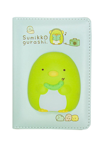 Блокнот со сквишем Sumikko Gurashi формат А6 зеленый