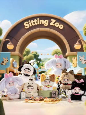 Мягкая игрушка Nommi Baby Зоопарк в сюрприз-боксе 14см, 1 шт.