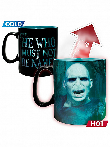 Кружка Harry Potter Voldemort Heat Change 460 ml