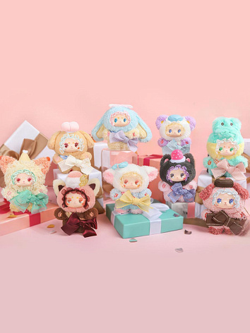 Мягкая игрушка Emma Прелестная Эмма Счастливчик №1 в сюрприз-боксе 10см, 1шт.