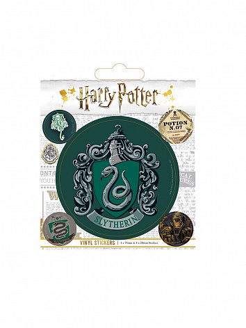 Наклейки Harry Potter (Slytherin) Vinyl Sticker Pack