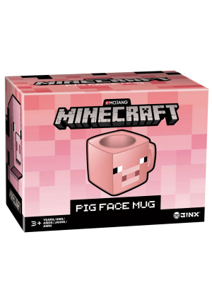 Стакан для ручек Minecraft Pig Face пластиковый