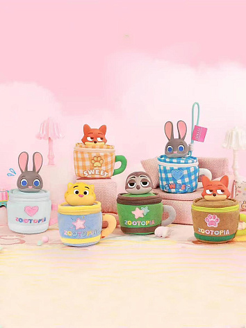 Фигурка с подвесом Зверополис сумочка в сюрприз-боксе 11-14см, 1шт.