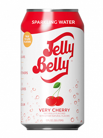 Газ.нап. Jelly Belly Вишня 355мл (без сахара, красителей и консервантов)