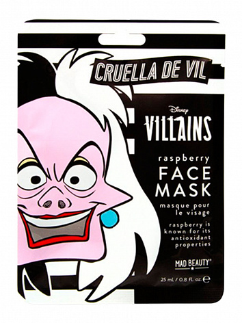 Увлажняющая маска для лица "Круэлла" Disney Cruella Sheet Face Mask
