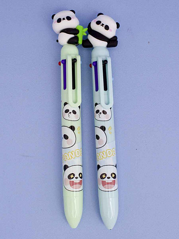 Ручка многоцветная Панда 6 цветов в ассортименте