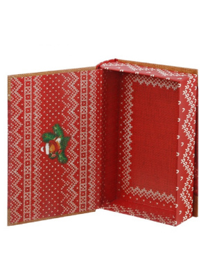 Коробка‒книга подарочная «Счастья в Новом Году», 11 × 18 × 4.5 см