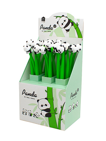 Ручка Панда на бамбуке шариковая
