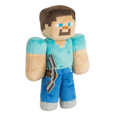 Мягкая игрушка Minecraft Steve 30 см.