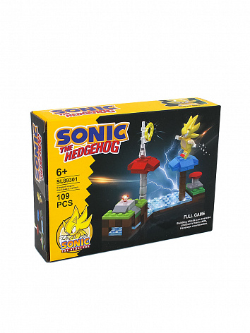 Конструктор детский Sonic The Hedgehog: Супер Соник, 109 деталей