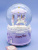 Снежный шар Happy Time Карусель с Единорогами со звуком и подсветкой фиолетовый 15 см
