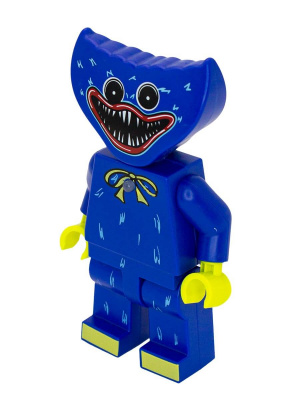 Фигурка Хагги Вагги Huggy Wuggy с подсветкой синяя 15 см