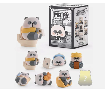 Фигурка Мистер Па MR.PA «Рабочая неделя» Working Week в сюрприз-боксе, 1 шт.