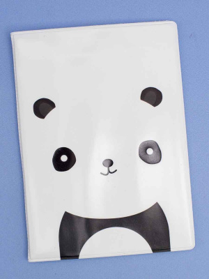 Обложка для паспорта Панда белый