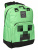 Рюкзак Minecraft Creeper Creepin' зеленый