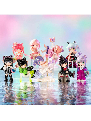 Фигурка Suri Colorfut Girls Яркие девочки в сюрприз-боксе, 1шт