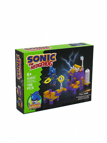 Конструктор детский Sonic The Hedgehog: Метал Соник, 109 деталей