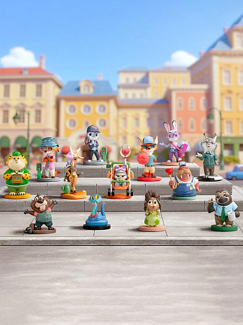 Фигурка Зверополис 2 Следующее приключение Zootopia в сюрприз-боксе 7-10см, 1шт.