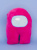 Мягкая игрушка Among Us розовый 19 см