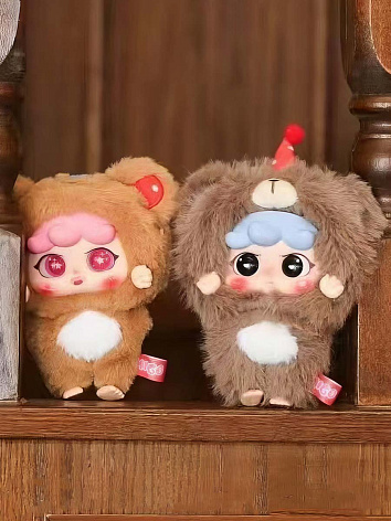 Фигурка - мягкая игрушка на подвесе Baby Three MIGO Тайна Миго в сюрприз-боксе, 1шт.