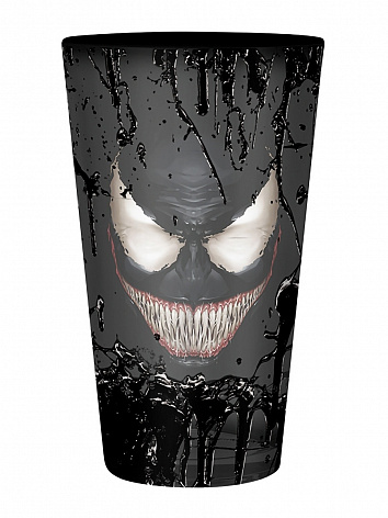 Бокал стеклянный Marvel Large Glass Venom 400ml