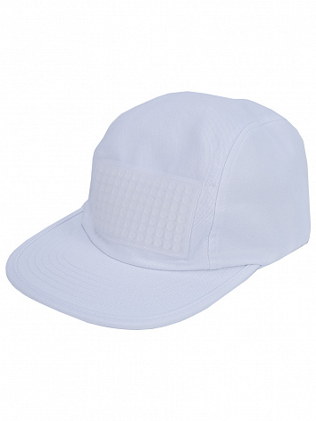 Бейсболка пиксельная 5-panel cap белая NH002 M