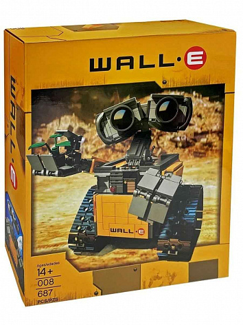 Конструктор Валл-и Wall-E №8886, деталей 687 шт.