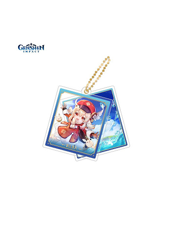 Брелок акриловый Genshin Impact Character Acrylic Strap Klee