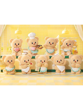 Фигурка Медведь Маслице: Счастливый день Butterbear в сюрприз-боксе 8-11см, 1шт.