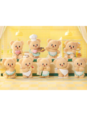Фигурка Медведь Маслице: Счастливый день Butterbear в сюрприз-боксе 8-11см, 1шт.