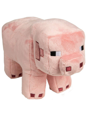 Мягкая игрушка Minecraft Pig 26см