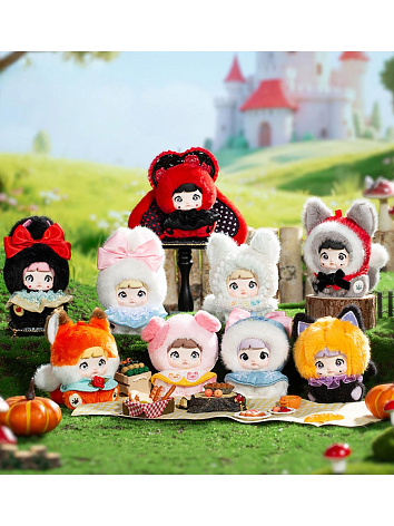 Мягкая игрушка с подвесом Nommi Сказочный город Мибао в сюрприз-боксе 10-12см, 1шт.