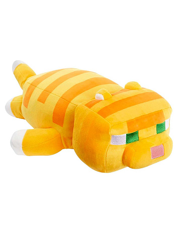 Плюшевая игрушка Minecraft Жёлтый кот 30 см.