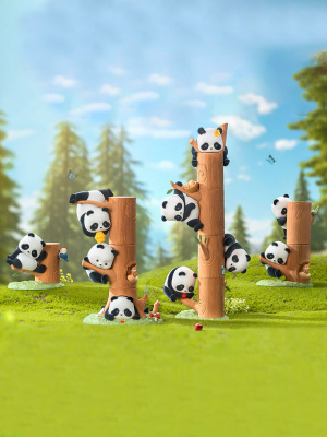Фигурка PANDA ROLL Панда на фруктовом дереве в сюрприз-боксе 1шт.