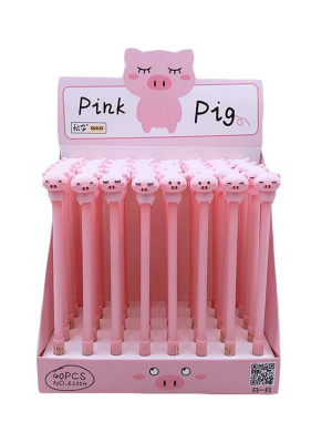 Ручка Pink Pig в ассортименте