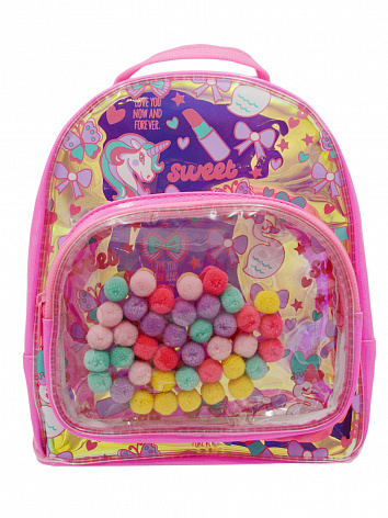 Рюкзак Sweet Unicorn розовый перламутр