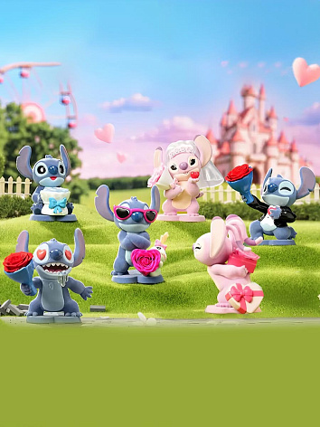 Фигурка Стич Сладкое приключение Stitch в сюрприз-боксе 10см, 1шт.